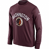 Men's Washington Redskins Nike Burgundy Circuit Alternate Sideline Performance Sweatshirt,baseball caps,new era cap wholesale,wholesale hats